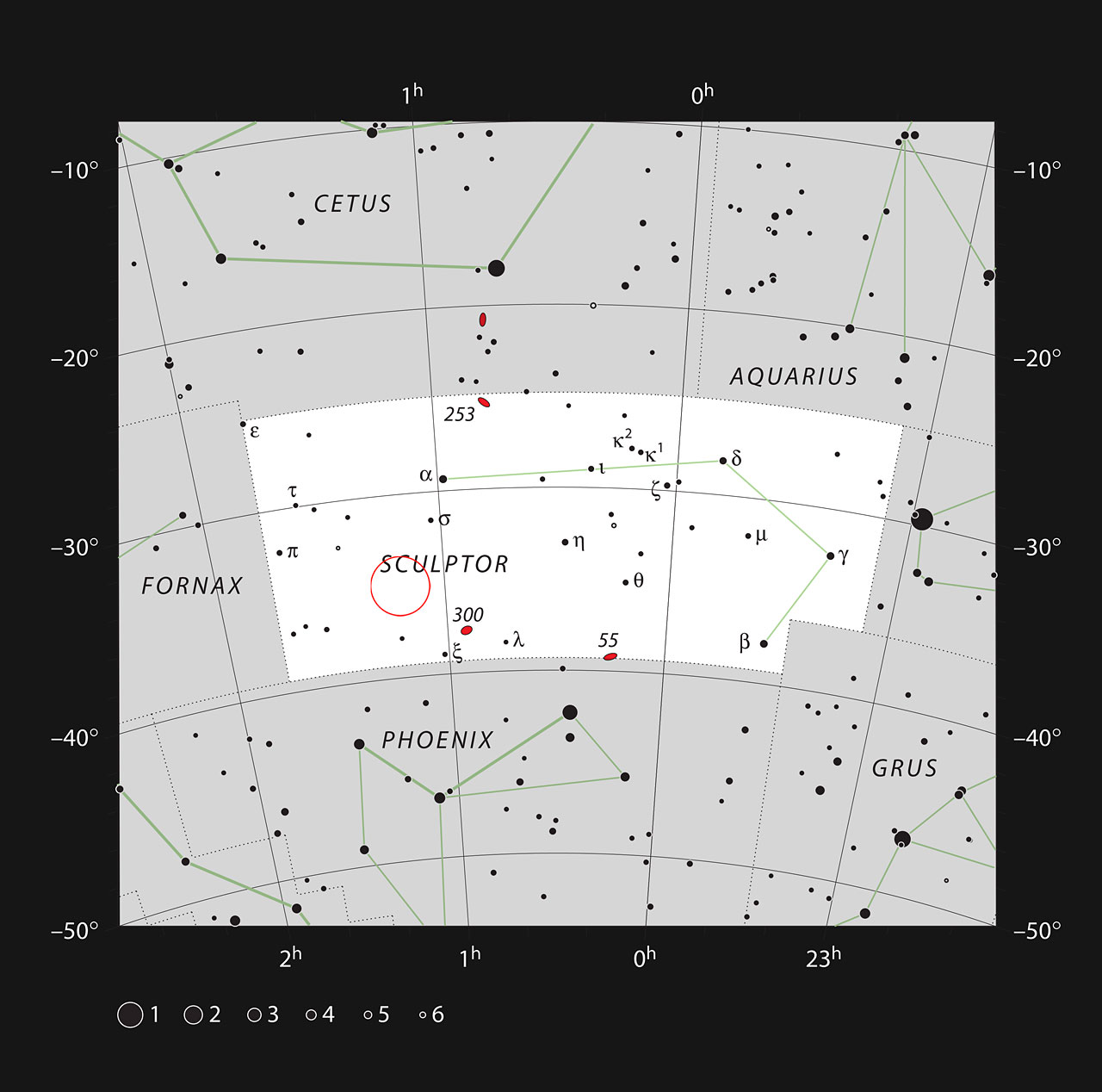 quasar HE0109-3518 in the constellation of Sculptor quasar HE0109-3518 in the constellation of Sculptor